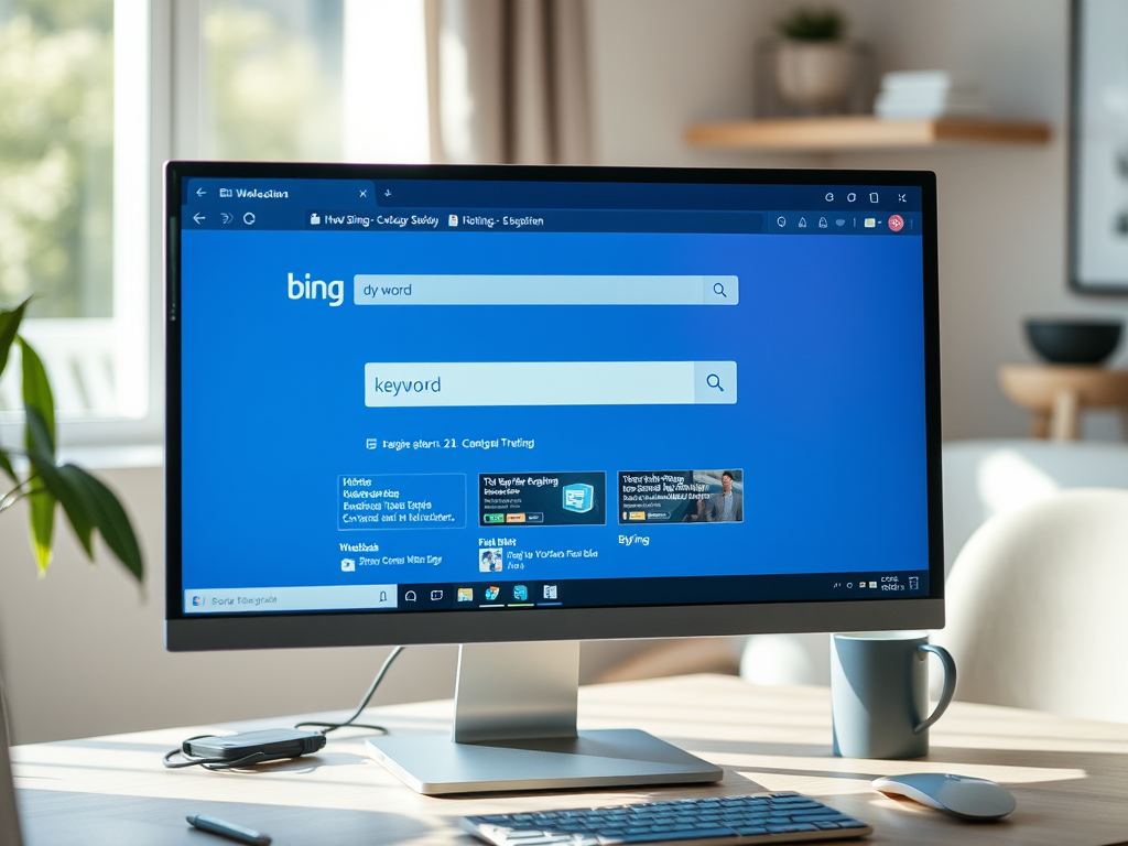 Zoekmachine Bing over dvv